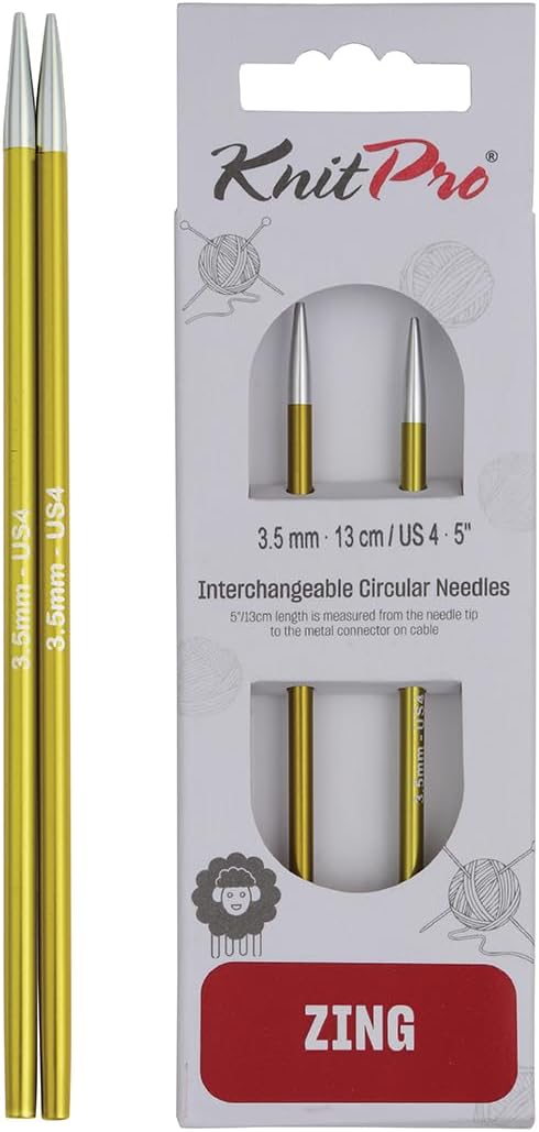 KnitPro Zing Interchangeable Circular Needles 5