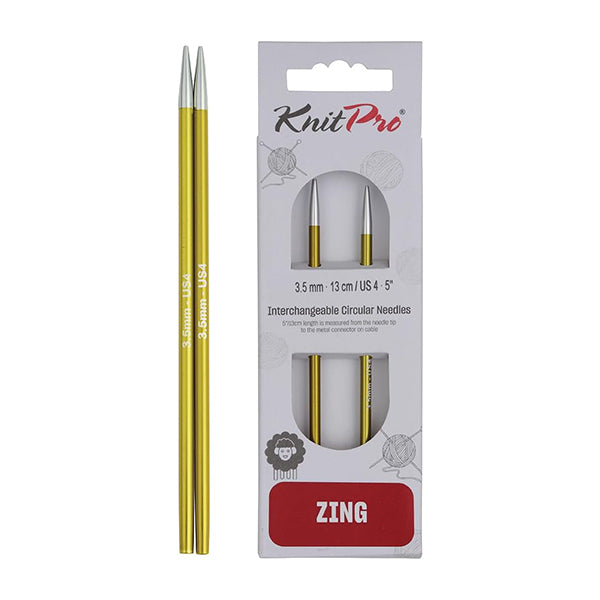 KnitPro Zing Interchangeable Circular Needles 5