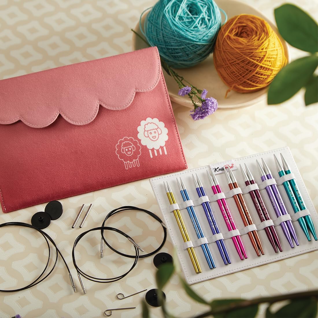 KnitPro Zing Deluxe Interchangeable Needle Set 5