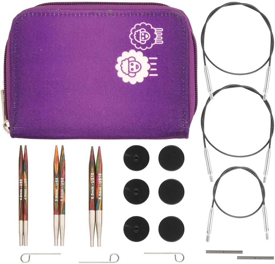 KnitPro Symfonie Starter Interchangeable Circular Needle Set 5